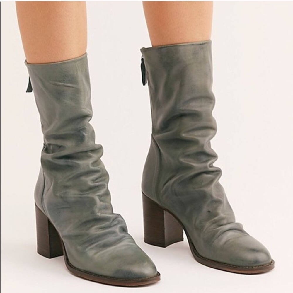 Free people elle block heel boots (7/37)